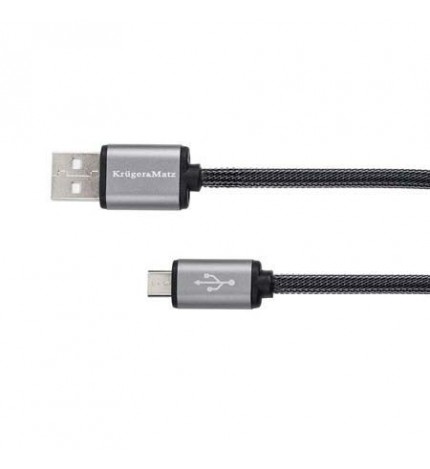 Cablu microUSB - USB tata 1.8m Kruger & Matz