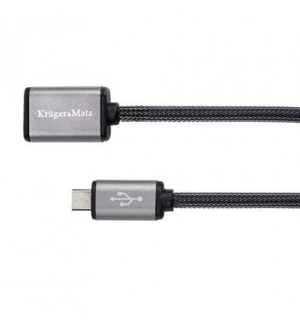 Cablu prelungitor USB mama micro USB tata 20 cm KM0333