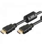 Cablu HDMI 15m ST (viteza standard) HDMI tata la HDMI tata V1.4 contacte aurite, cu ferita