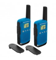 Statie radio PMR portabila, pentru copii,  Motorola Talkabout T42 BLUE, set 2 buc