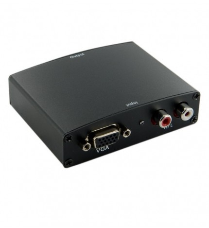 Convertor Activ, VGA - HDMI (analog - digital), plus audio, alimentator inclus 06922