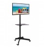 Stand TV, LCD / LED, mobil pe roti, reglabil, suport DVD, 19 - 27 inch, Negru, ICA-TR20, 100723