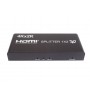 Splitter HDMI 2 porturi, 1 intrare - 2 iesiri, 3D, 4K x 2K, FULL HD, alimentator inclus , PremiumCord, khsplit2b