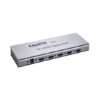 Splitter HDMI 4 porturi, 1 intrare - 4 iesiri, V2.0, 4K x 2K/60Hz, FULL HD, 3D, alimentator inclus, PremiumCord, khsplit4e
