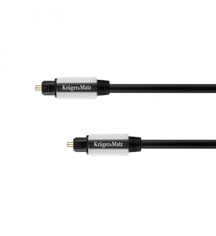 Cablu optic Toslink - Toslink 1.0m Kruger & Matz KM0319