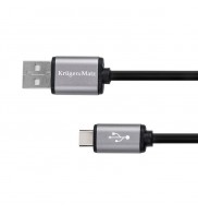 Cablu USB - USB tip C 1.8 m Kruger&Matz Basic KM1240