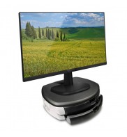 Suport pentru monitor PC sau imprimantă, LOGILINK, negru / gri , ICA-MS 274
