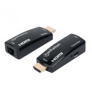 Extender / Amplificator HDMI, pana la 60m prin cablu CAT.6, HDCP 1.3 , MANHATTAN , FULL HD@ 60Hz, IDATA EXT-E70SMH