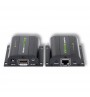 Kit Extender HDMI, pana la 60m, prin cablu Cat.5E/6/6A/7, HDCP 1.3 , TECHLY ,4K @ 60Hz, IDATA EXT-E70I