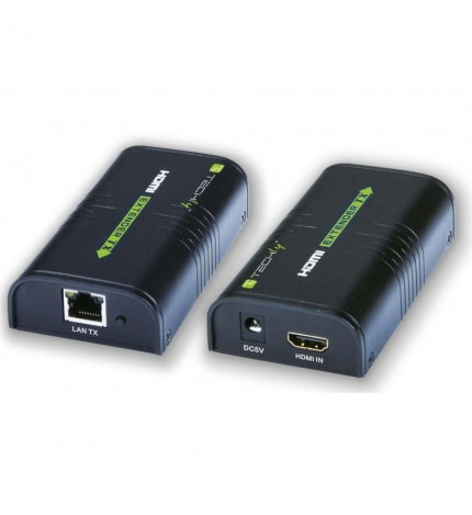 Kit Extender / Splitter semnal HDMI, pana la 120m, prin cablu Cat.6 ,TECHLY, FULL HD @ 60Hz, IDATAEXTIP-373