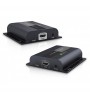 Kit Extender semnal HDMI, pana la 120m, prin cablu Cat.6 , TECHLY, IDATA EXTIP-383V4