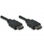 Cablu HDMI tata - HDMI tata, High Speed, 15M, MANHATTAN, Negru , ICOC HDMI-4-150M