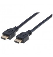 Cablu HDMI tata - HDMI tata, CL3, 10M, MANHATTAN, Negru , ICOC HDMI-CL3-100