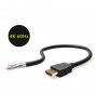 Cablu HDMI tata - HDMI tata, 4K Ultra HD 2160p (60 Hz), V2.0, dublu ecranat, 1M, Negru