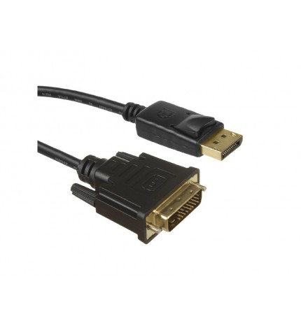Cablu Maclean Display Port (DP) -  DVI 4K / 30Hz  MCTV-715 1,8m,negru