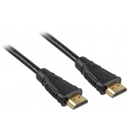 Cablu HDMI, tata-tata, 4K @ 30Hz, High quality, contacte aurite, 2 m, negru, PremiumCord, kphdmi2