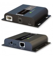 Kit Extender HDMI, pana la 120M, prin cablu CAT5 / 5e / 6 ,TECHLY , 4K UHD cu IR, IDATA EXTIP-3834KV4