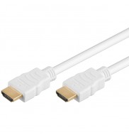 Cablu HDMI, tata-tata, 4K, High quality, V1.4 contacte aurite, 10m, alb, PremiumCord, kphdme10w