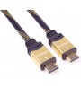 Cablu HDMI, tata-tata, 4K, High Speed, V1.4 contacte aurite, 2m, Negru, PremiumCord, kphdmet2
