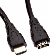 Cablu extensie HDMI, tata - mama, 4K@30Hz, conectori auriti, 10m, PremiumCord, kphdmf10