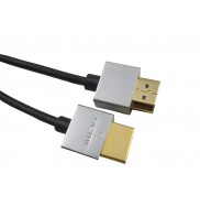 Cablu HDMI plat, Slim, High Speed Ethernet, Versiunea 2.0, 4K×2K@60hz, conectori auriti, 0.5m, PremiumCord, kphdmes05