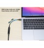 Cablu profesional, date si incarcare rapida QC, USB-C tata la USB-C tata, 8K 60Hz, 10Gbps, USB 3.2 Gen2, 0.5m, Manhattan
