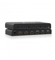 Switch HDMI, 4 intrari - 1 iesire, V2.0, 4K@60Hz, eARC/ARC Audio Splitter pentru Soundbar, Techly, IDATA HDMI2-4K2EARC